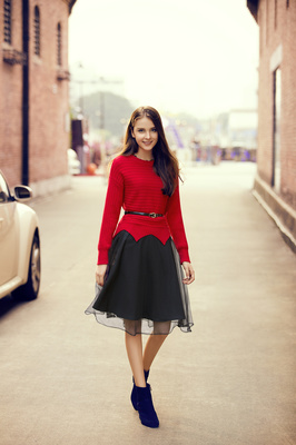 時(shí)尚大片中的Inshop女裝 演繹女性多元魅力